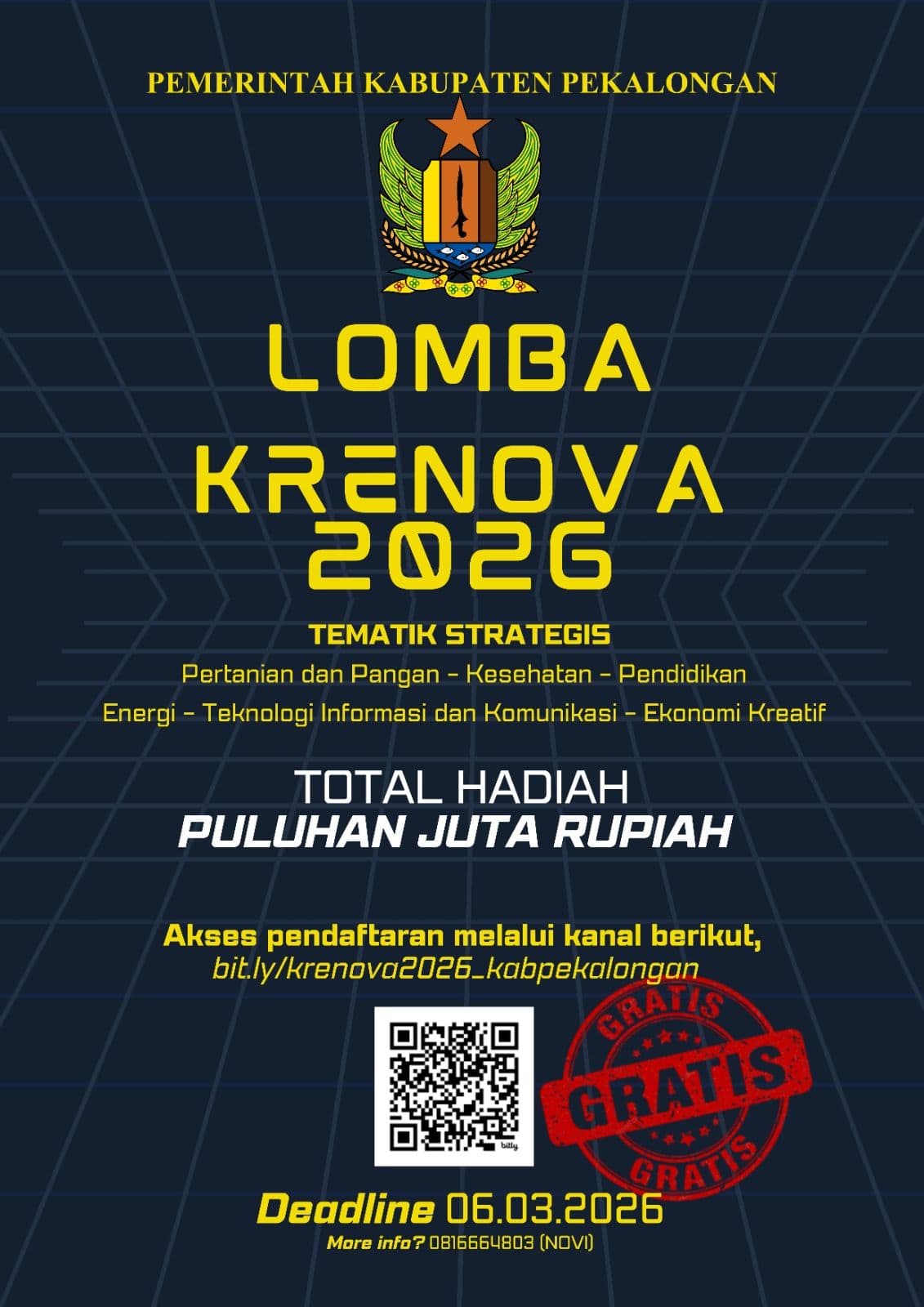 LOMBA KRENOVA TAHUN 2026