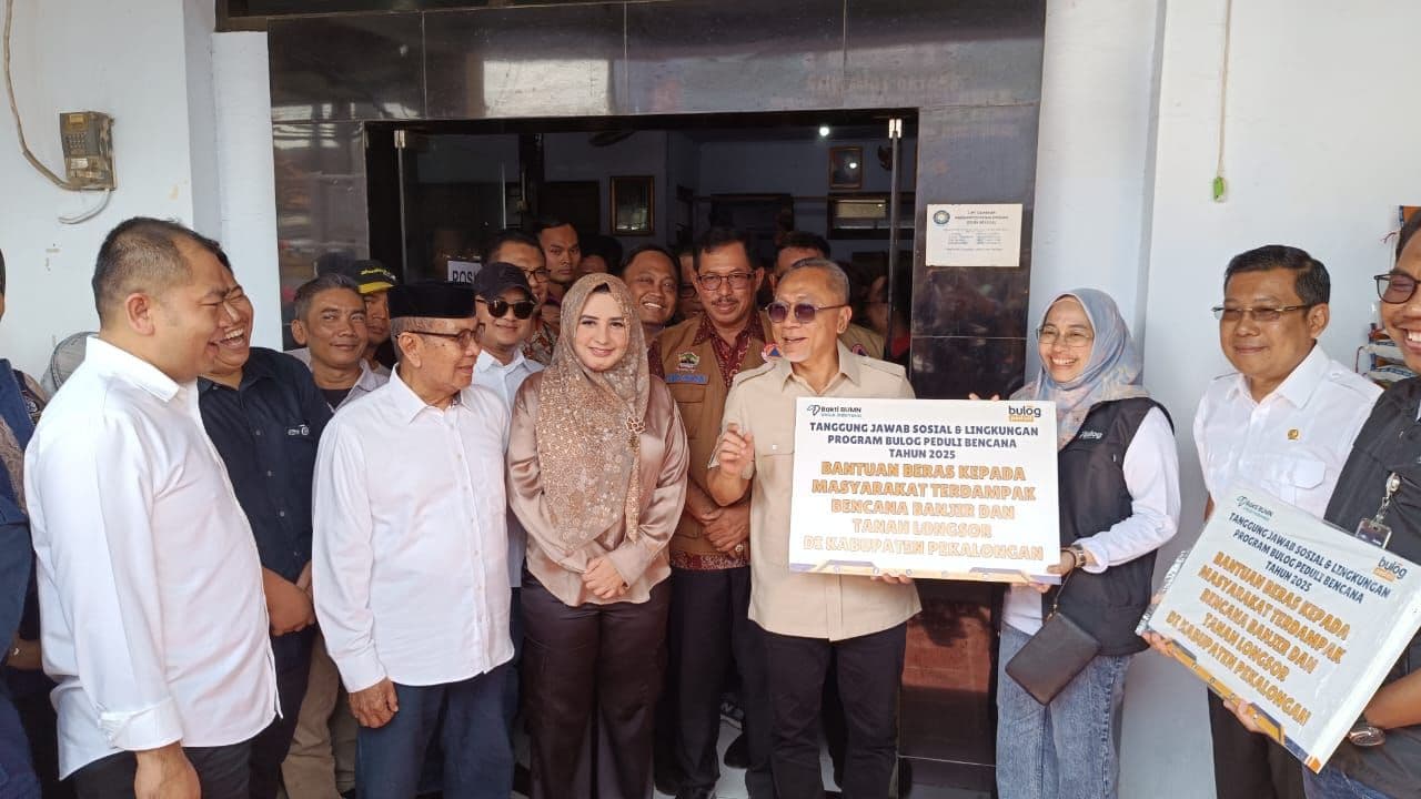 KOLABORASI, SALURKAN BANTUAN PANGAN BAGI KORBAN BENCANA