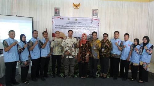 An image uploaded to Strapi called AntiKorupsi