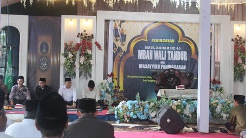 HAUL AKBAR MBAH WALI TANDUR KE 40, DOAKAN PEMKAB PEKALONGAN SEJALAN DENGAN AJARAN MBAH WALI TANDUR