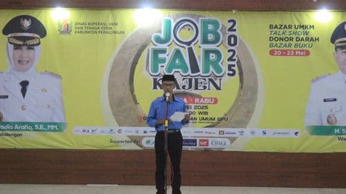 JOB FAIR 2025 PEKALONGAN TARGETKAN SERAP 2.000 TENAGA KERJA, 34 STAND DIBUKA SELAMA DUA HARI