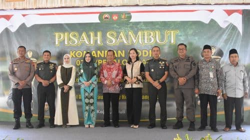 PISAH SAMBUT DANDIM 0710 PEKALONGAN : UCAPAN HARU DAN HARAPAN HANGAT SAMBUT KOMANDAN BARU