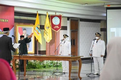 An image uploaded to Strapi called Pelantikan4