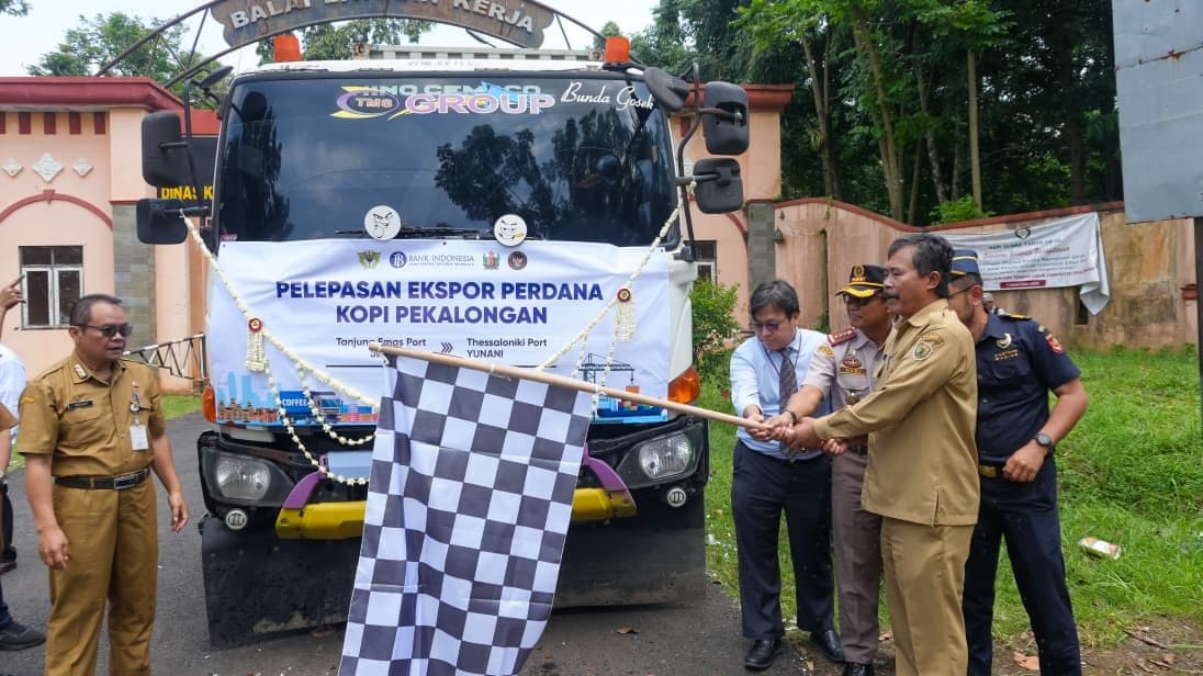 EKSPOR PERDANA 2026, KOPI PEKALONGAN TEMBUS PASAR YUNANI