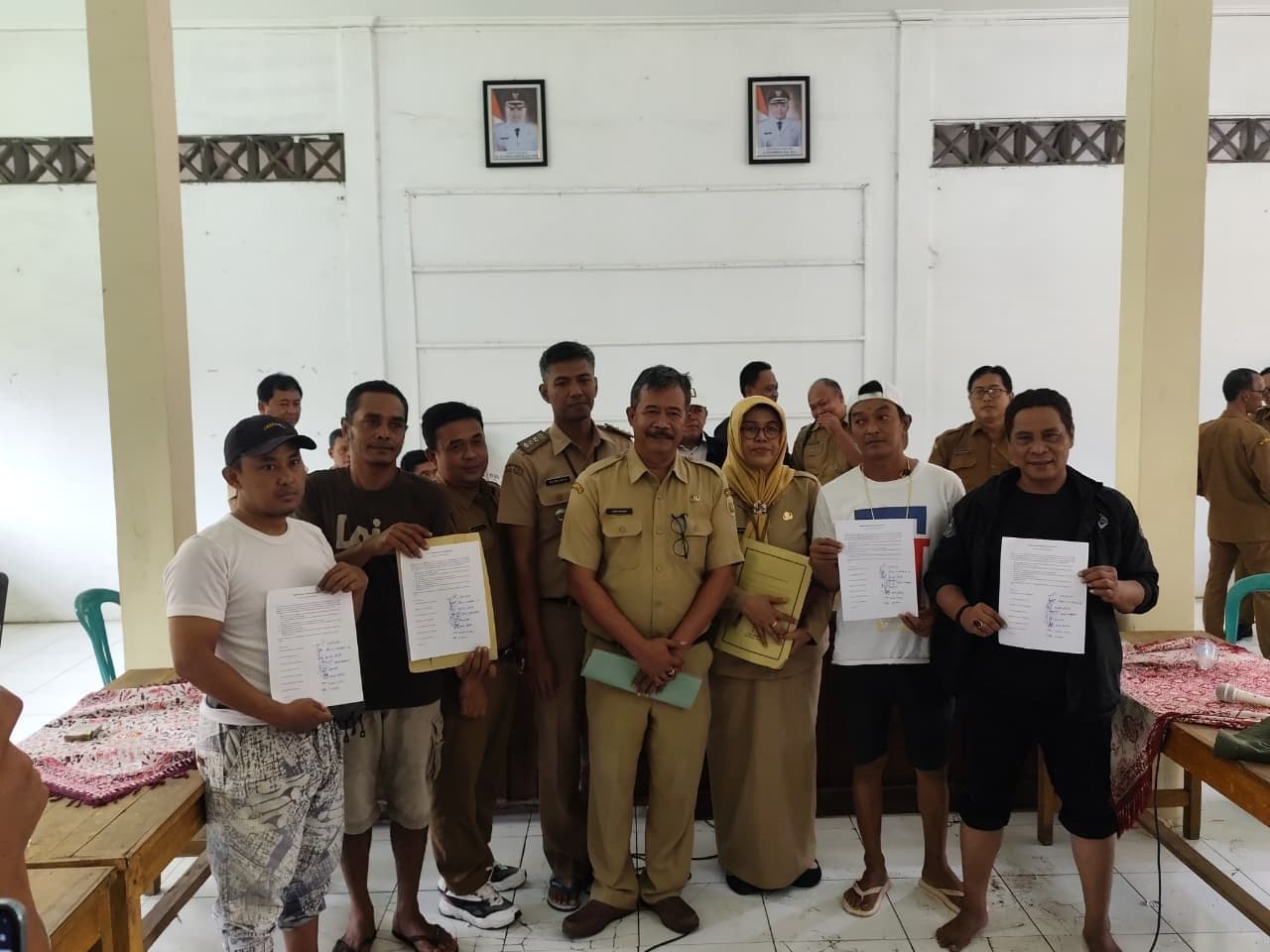 EMPAT DESA DI KECAMATAN TIRTO SAMPAIKAN TUJUH TUNTUTAN PENANGANAN BANJIR