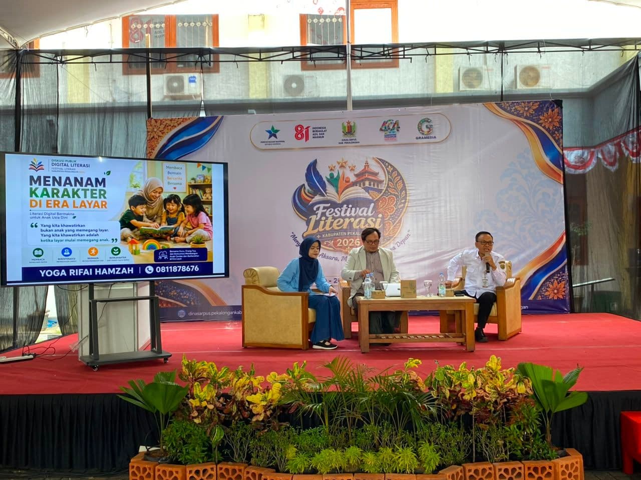 FESTIVAL LITERASI KABUPATEN PEKALONGAN 2026 DORONG MASYARAKAT BIJAK BERMEDIA DIGITAL
