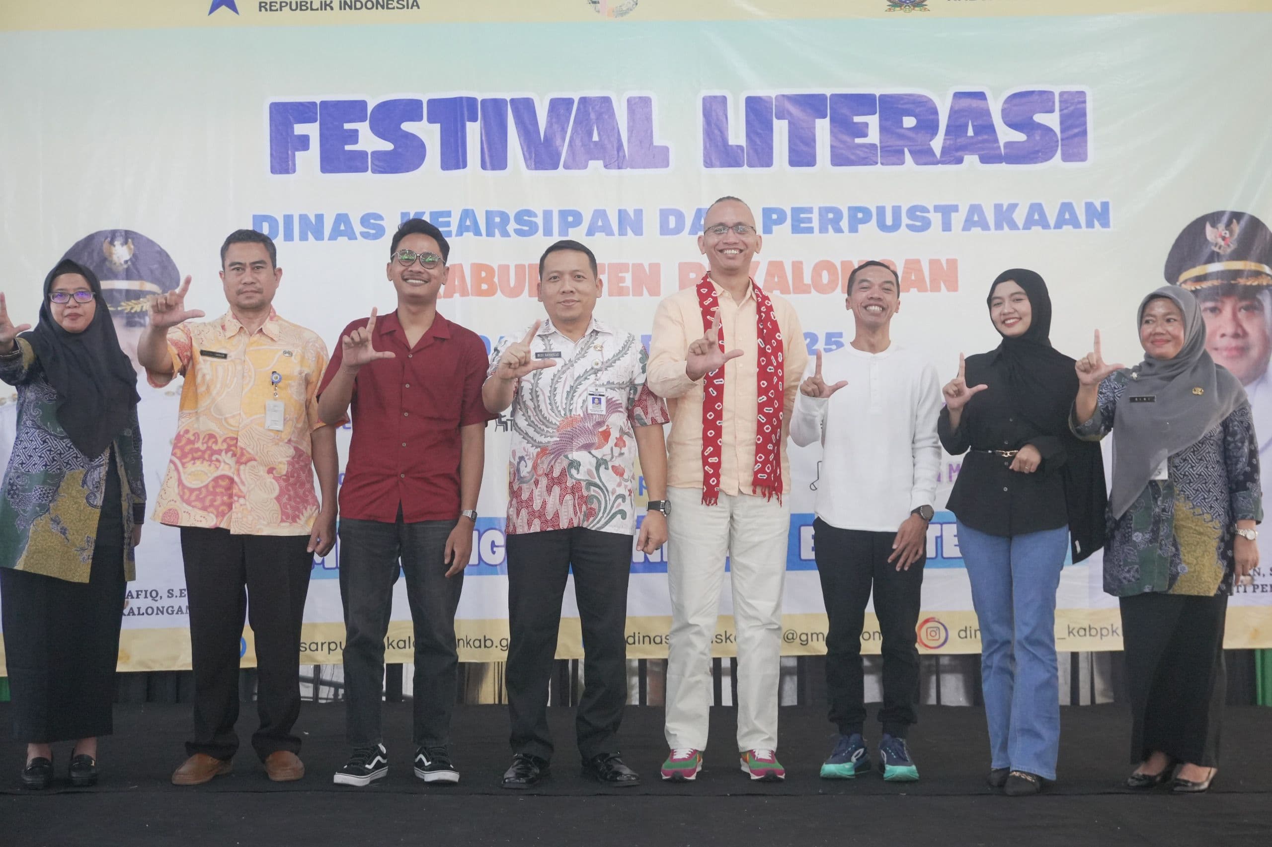 SINERGI PERPUSNAS DAN PERPUSDA KABUPATEN PEKALONGAN, SUKSESKAN LITERASI DI MASYARAKAT KABUPATEN PEKALONGAN