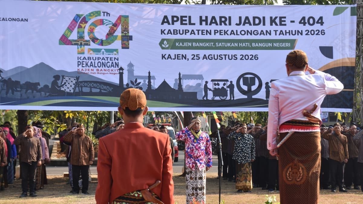 HARI JADI KE-404, PEMKAB PEKALONGAN PERKUAT INTEGRITAS DAN PACU PEMBANGUNAN INFRASTRUKTUR