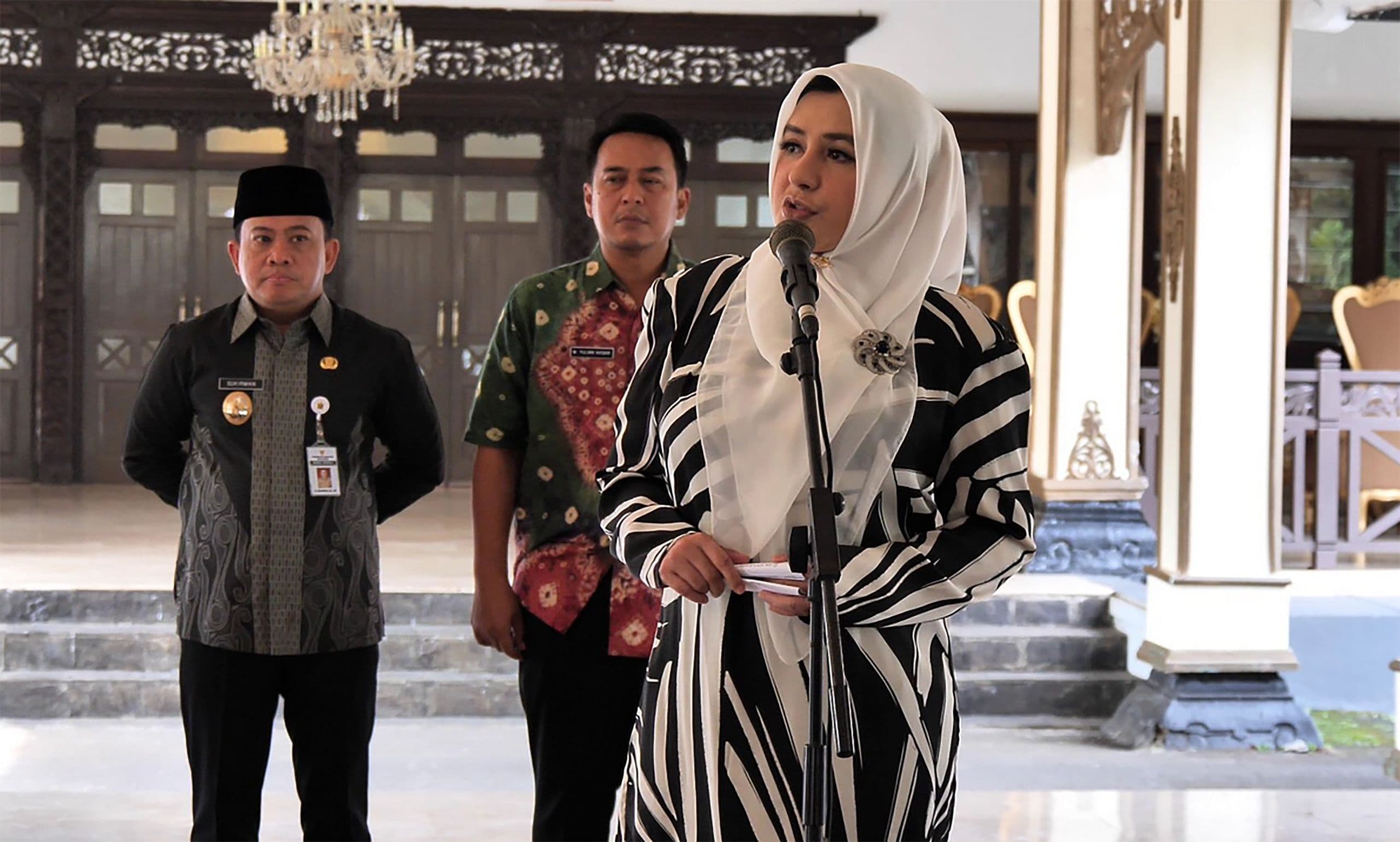 HARI PERTAMA KERJA, PEMKAB PEKALONGAN GELAR HALAL BIHALAL