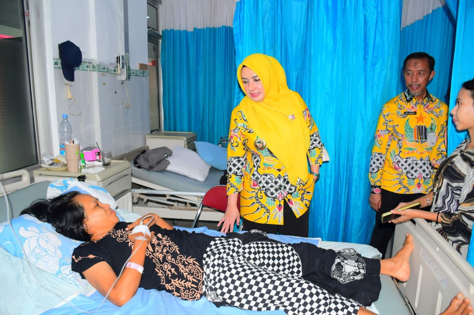 OPTIMALKAN PROGRAM KESEHATAN GRATIS, BUPATI FADIA SIDAK RSUD KRATON