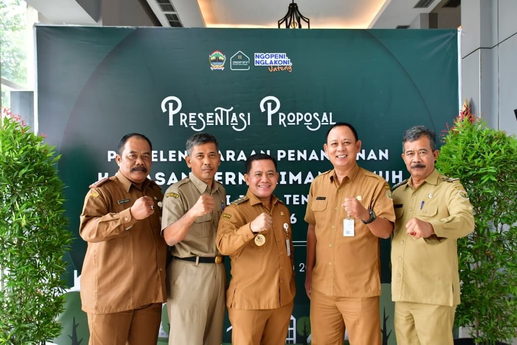 PEMKAB PEKALONGAN IKUTI PRESENTASI PENANGANAN KAWASAN PERMUKIMAN KUMUH PROVINSI JAWA TENGAH 2026
