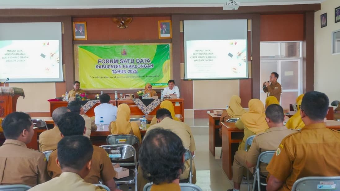 PEMKAB PEKALONGAN MANTAPKAN INTEGRASI DAN VALIDITAS DATA LEWAT FORUM SATU DATA