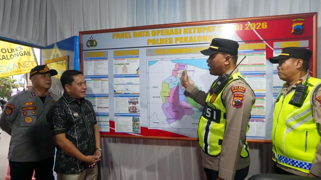 PEMKAB PEKALONGAN PASTIKAN KESIAPAN POSKO MUDIK, PLT. BUPATI TINJAU LANGSUNG KE LAPANGAN