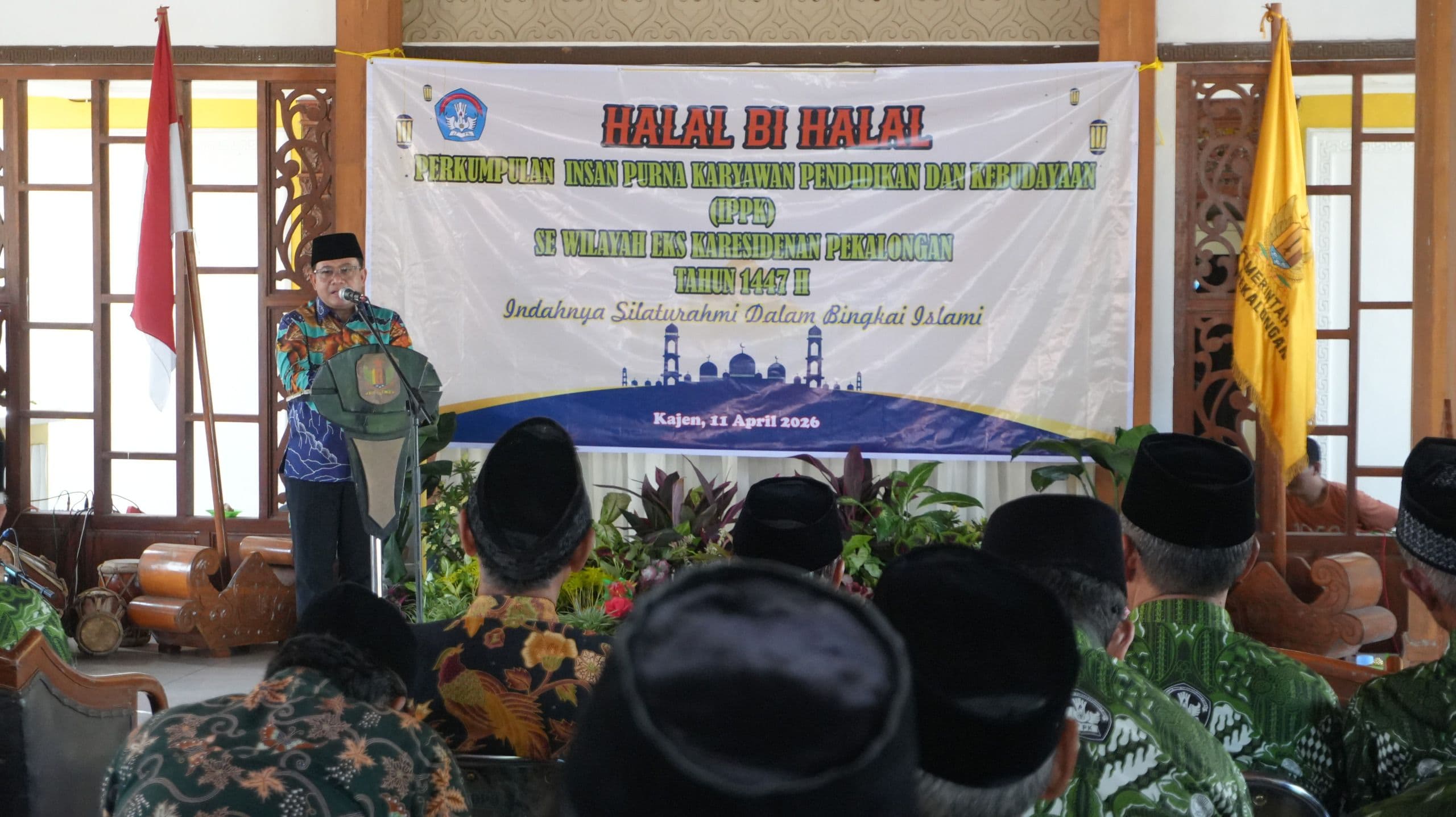 PEMKAB PEKALONGAN PERKUAT SINERGI DENGAN PURNA KARYAWAN PENDIDIKAN, DORONG PENGUATAN KARAKTER GENERASI MUDA.