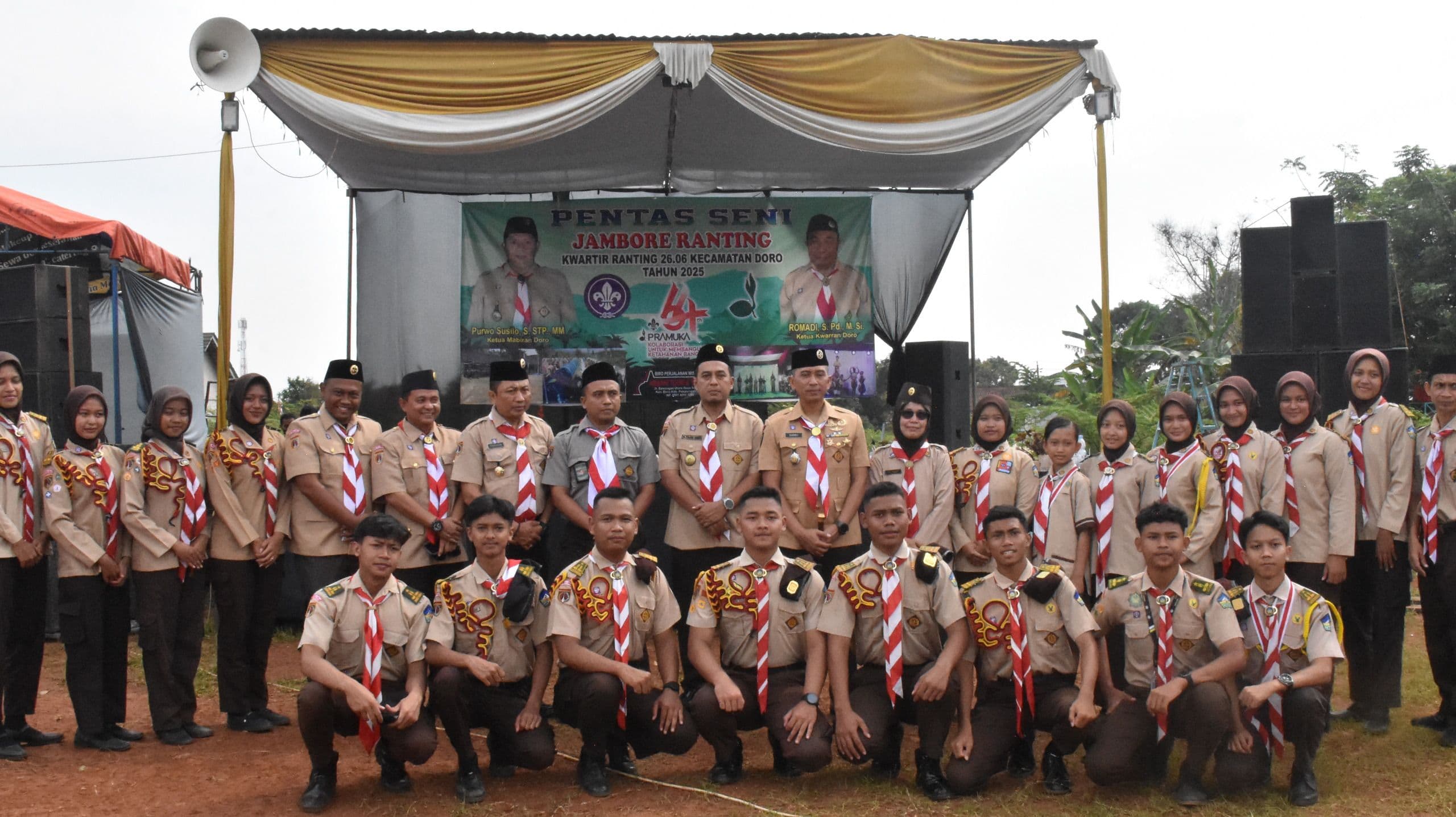 PERINGATI HARI PRAMUKA KE-64 KAKWARCAB HARAPKAN PRAMUKA JADI SARANA PENDIDIKAN KARAKTER