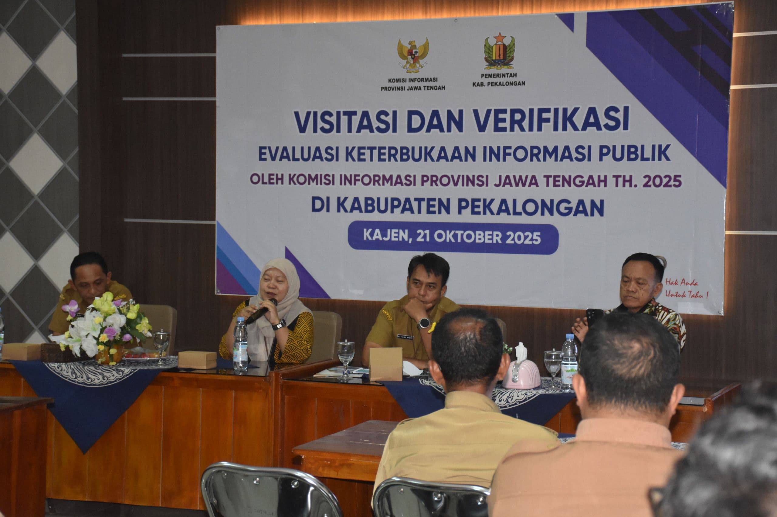 PROGRES KETERBUKAAN INFORMASI: PEMKAB PEKALONGAN LOLOS KE UJI PUBLIK KI JATENG 2025