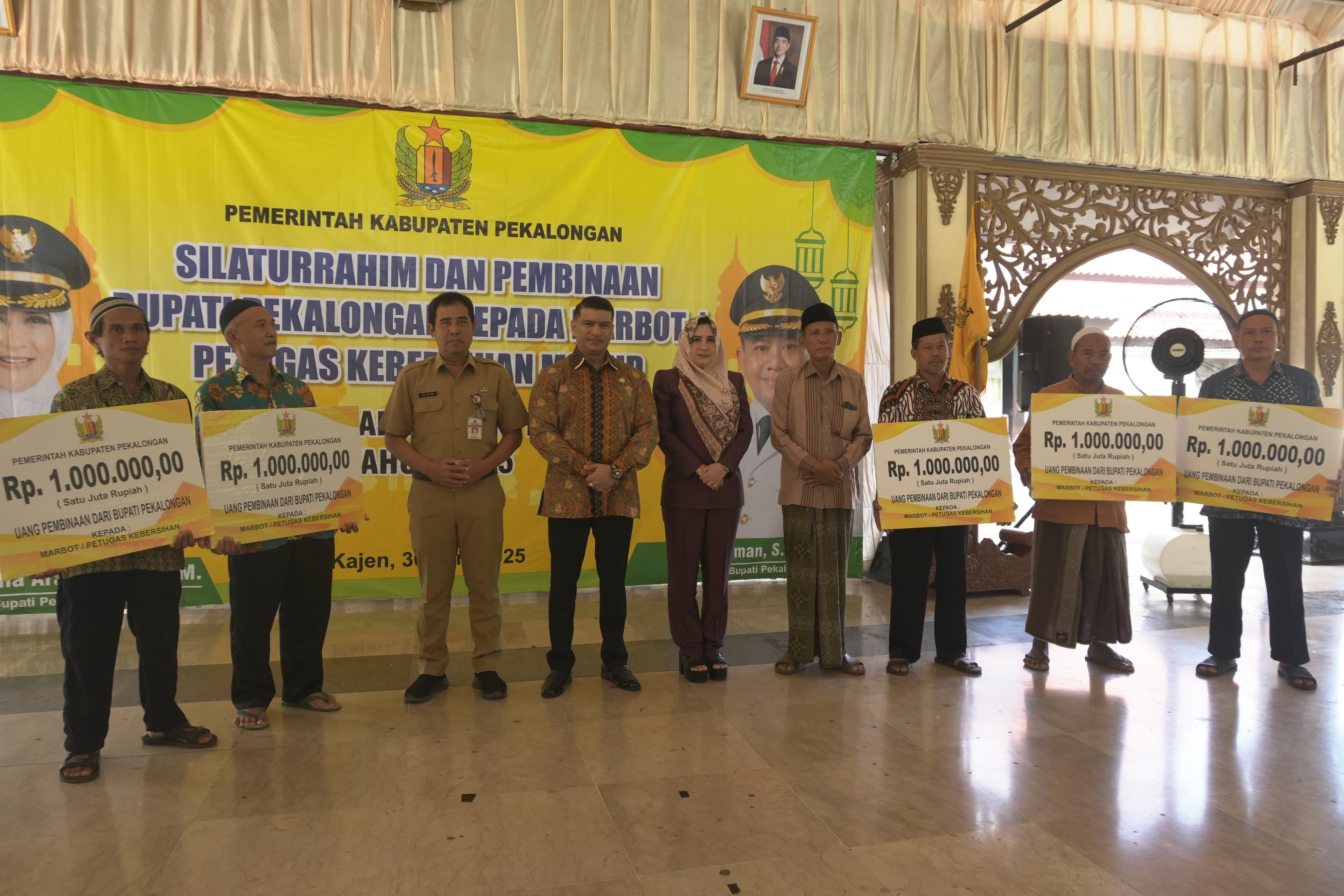 RATUSAN MARBOT SE-KABUPATEN PEKALONGAN DAPAT BANTUAN
