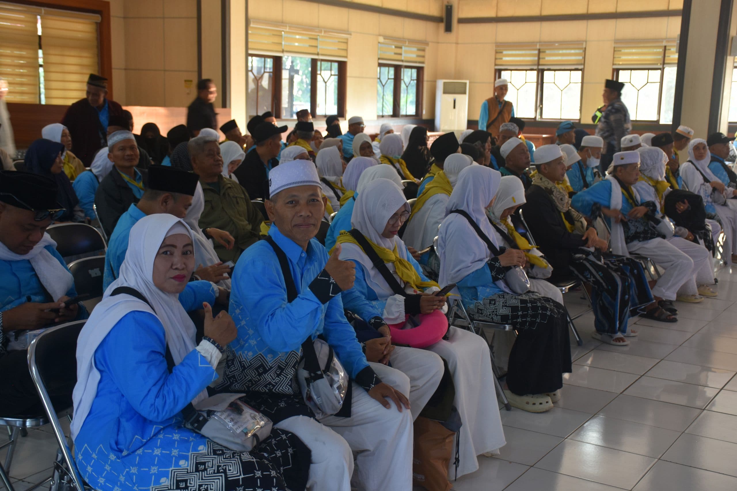 SEBANYAK 91 JAMAAH HAJI KLOTER 11 KEMBALI KE TANAH AIR DALAM KONDISI SEHAT