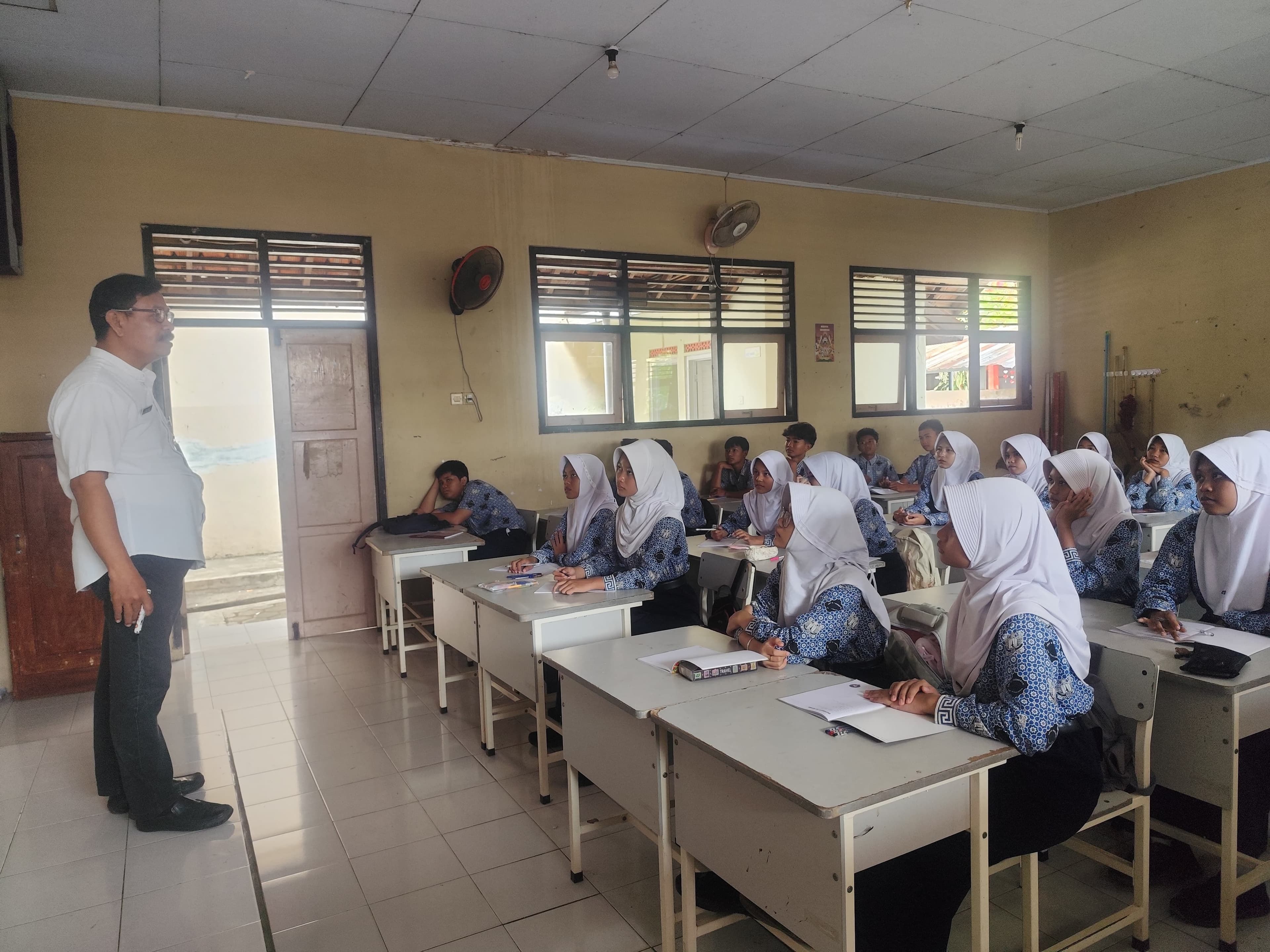SMP NEGERI 1 KEDUNGWUNI SIAP JADI PERCONTOHAN LIMA HARI SEKOLAH