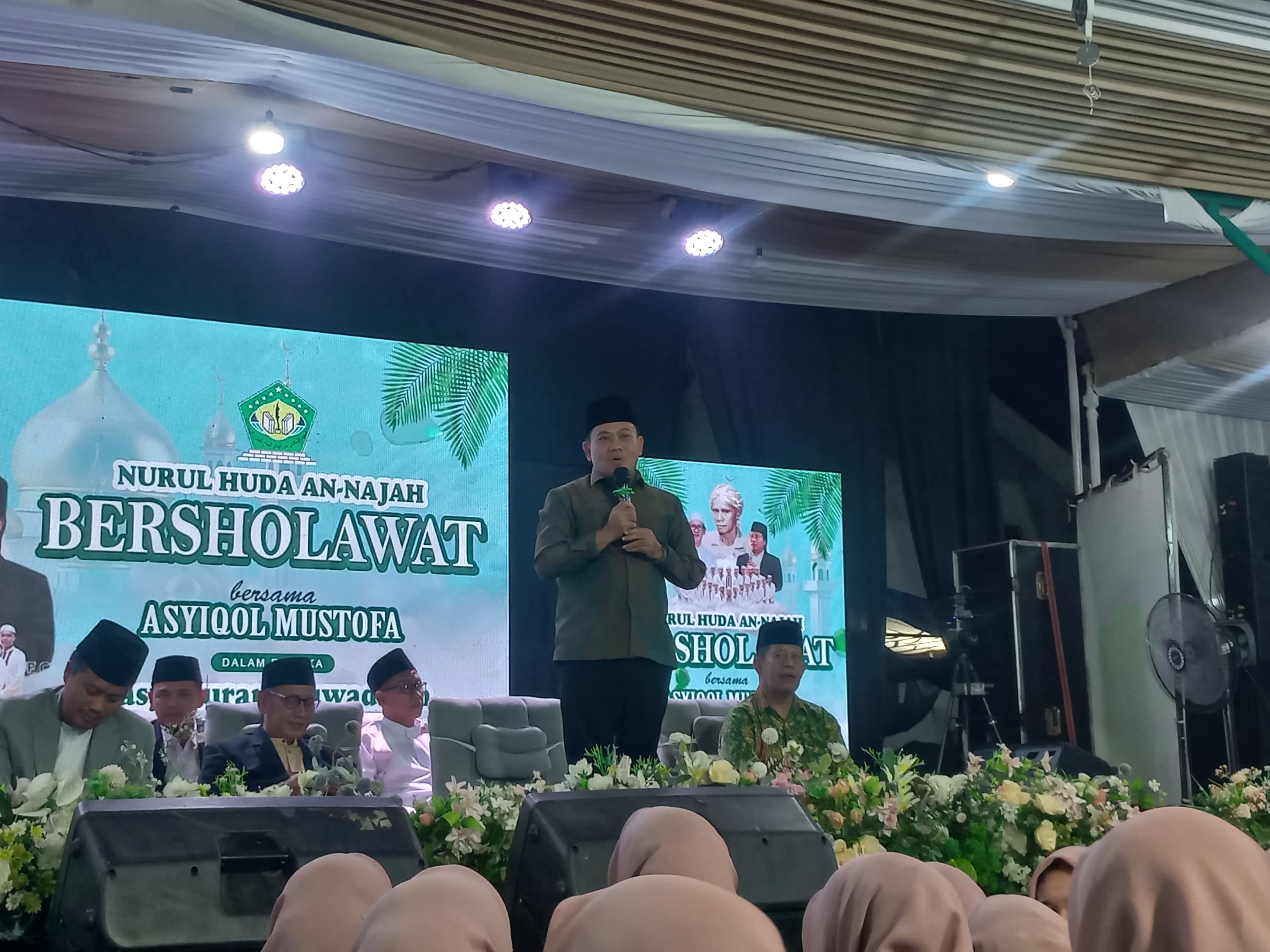 HADIRI TASYAKURAN PONPES NURUL HUDA, WABUP AJAK SANTRI BERKONTRIBUSI DI DUNIA PENDIDIKAN