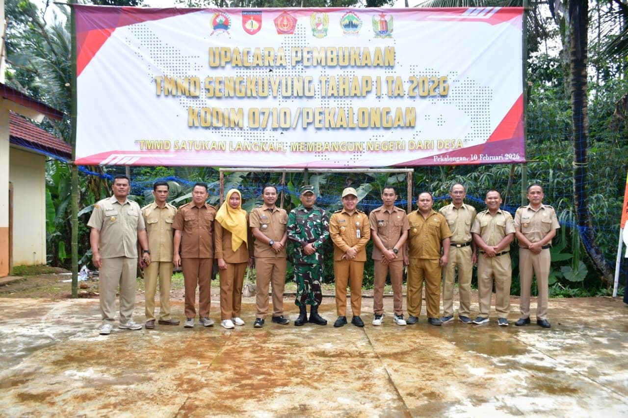 TMMD DI DESA WERDI RESMI DIBUKA, FOKUS PEMBANGUNAN INFRASTRUKTUR DAN PEMBERDAYAAN MASYARAKAT