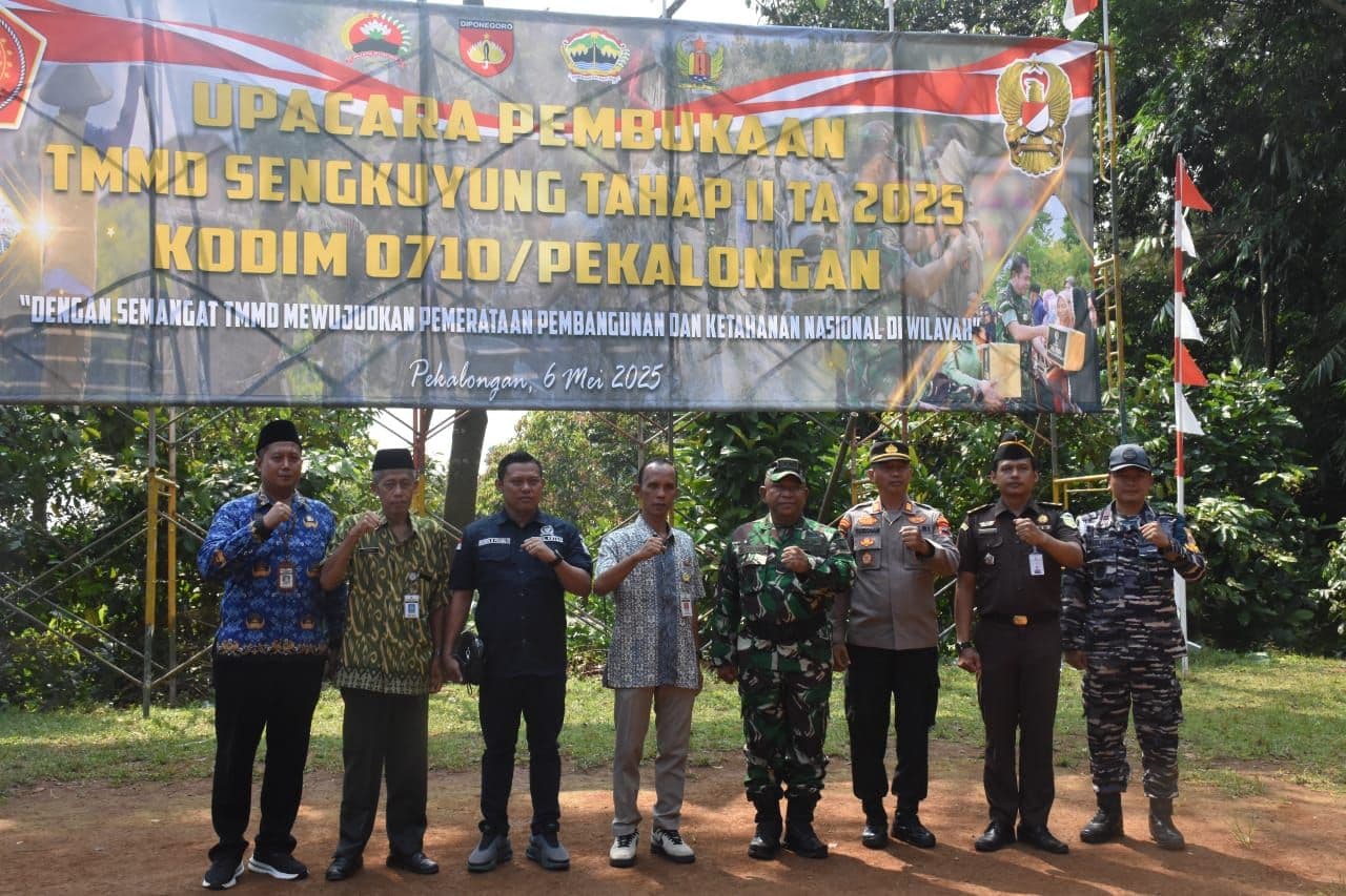 TMMD SENGKUYUNG TAHAP II TAHUN ANGGARAN 2025, SASAR PEMBANGUNAN FISIK DAN NON FISIK DI DESA KUTOROJO